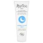 MARILOU CREME VISAGE NUIT BIO 30ML