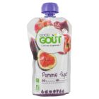 GOODGOUT GOURDE POMME FIGUE BIO +4M 120G