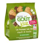 GOODGOUT KIDZ BISCUIT ANIMAUX CHOCOLAT BIO 120G