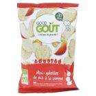 GOODGOUT MINI GALETTE RIZ POMME BIO 40G