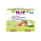 HIPP PETIT POT GRATIN COURGETTE LEGUME BIO 190G X2