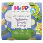 HIPP PETIT POT DINER NUIT TAGLIAT EPIN FRO 250G X2