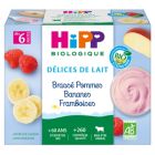 HIPP BRASSE POMME BANANE FRAMBOISE BIO 100G X4