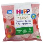 HIPP GALETTE RIZ FRAMBOISE BIO 30G