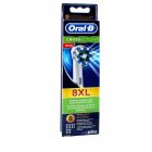 ORAL B CROSS ACTION CLEANMAXIMISER BROSSETTE X8