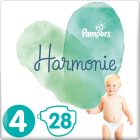 PAMPERS HARMONIE 4 CHANGE COMPLET 9/14KG 28