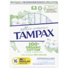 TAMPAX COTTON TAMPON PERIODIQUE BIO REGULIER 16