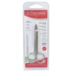 3CLAVELES CISEAUX ONGLES FORTS INOX 10CM