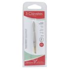 3CLAVELES PINCE A EPILER BIAIS 8CM