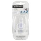 SUAVINEX TETINE 3VIT SILICONE BOUILLIE X2