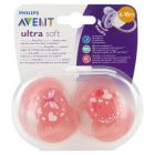 AVENT SUCETTE ULTRA DOUCE PAPILLON COEUR 6/18M X2