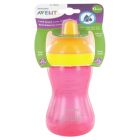 AVENT TASSE BEC ANTIFUITE DUR ROSE 300ML