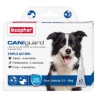 CANIGUARD CHIEN TRIPLE ACTION 7KG5/15KG PIPETTE X3