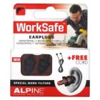 ALPINE WORKSAFE BOUCHON OREILLE TRAVAIL X2 + CORDE