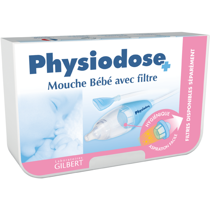 Gilbert Physiodose Mouche bébé avec filtre - Pharmacie en ligne