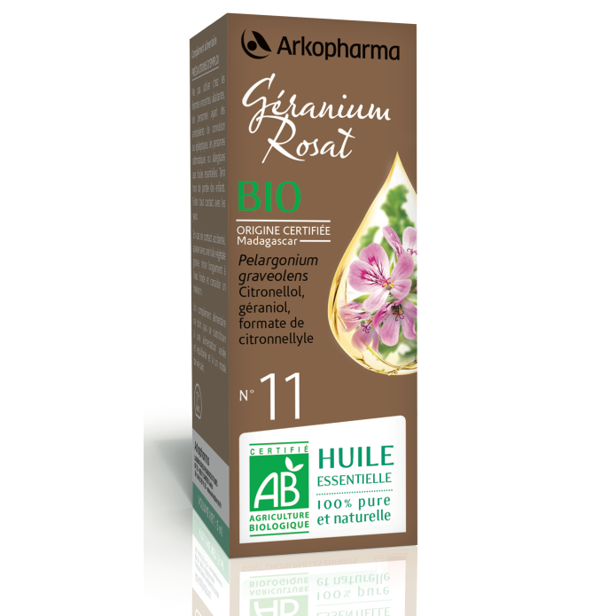OLFAE N°11 Géranium Rosat BIO 5 ml (Pelargonium graveolens)