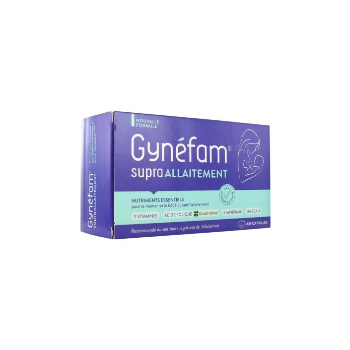 Gynefam Supra Allaitement, boîte de 60 capsules - La Pharmacie de Pierre